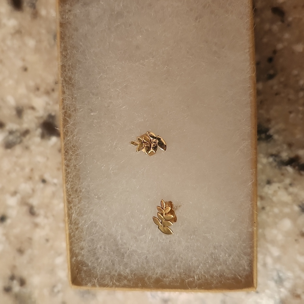 Gold Earrings 14k